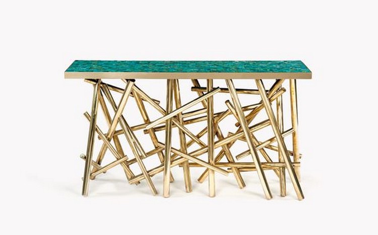 modern console tables
