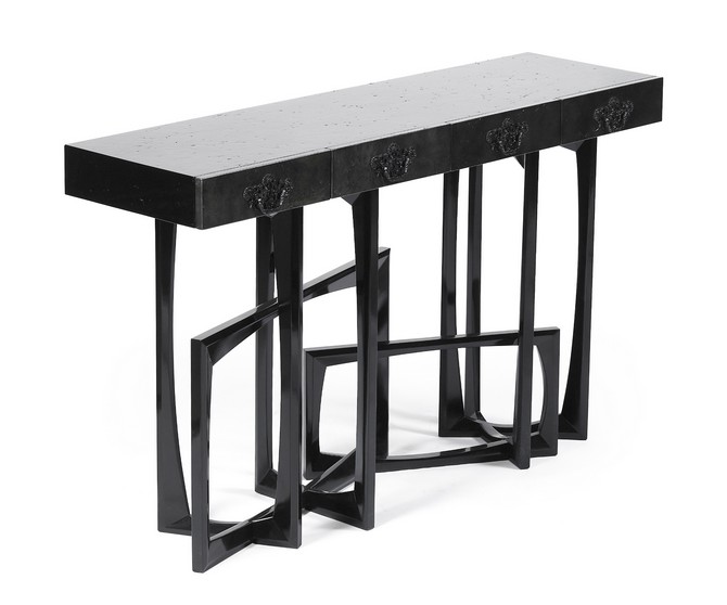 Silver Modern Console Tables