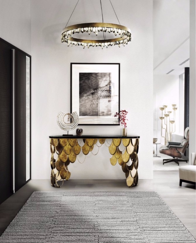 Top 10 Interior Inspiration Ideas with Marble Console Tables